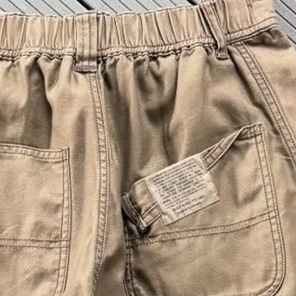 Wide Tapered Khaki Pants – Vintage Workwear Style - Picture 5 of 5